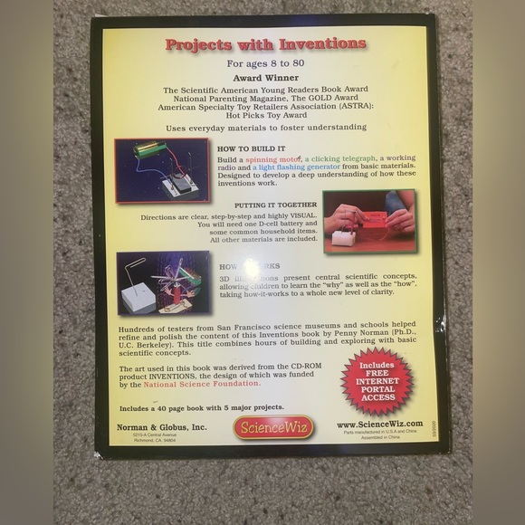 Science Wiz INVENTIONS Set - Picture 3 of 3